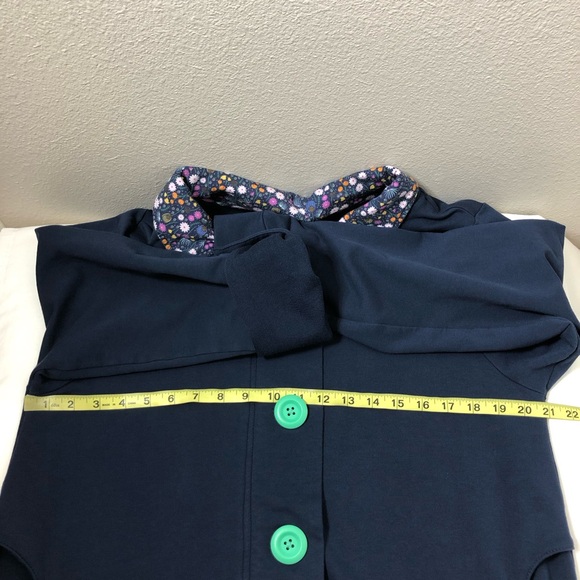 Matilda Jane A Million Little Things Cotton Blend Pockets Zipper Button Jacket L - Picture 14 of 16